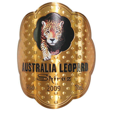 工厂定做澳洲豹标贴金属腐蚀标牌铭牌标贴五金铭牌
